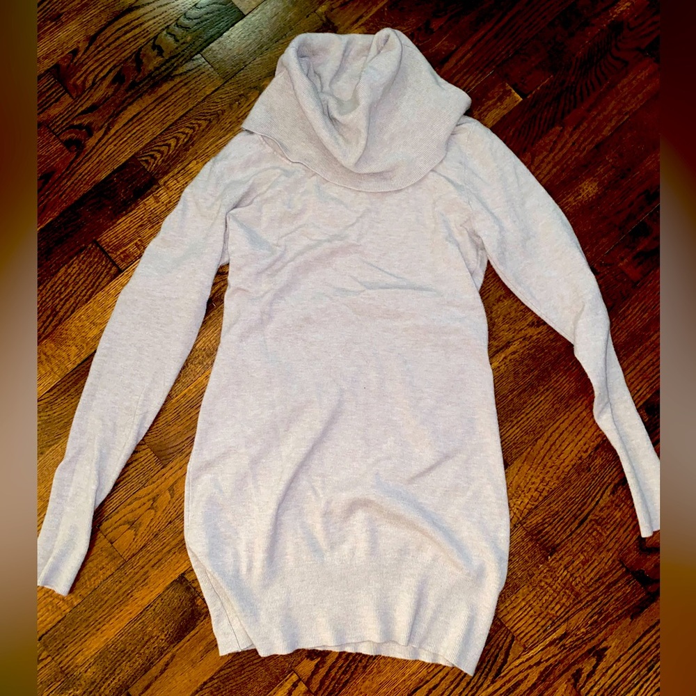 Slouchy turtleneck sweater